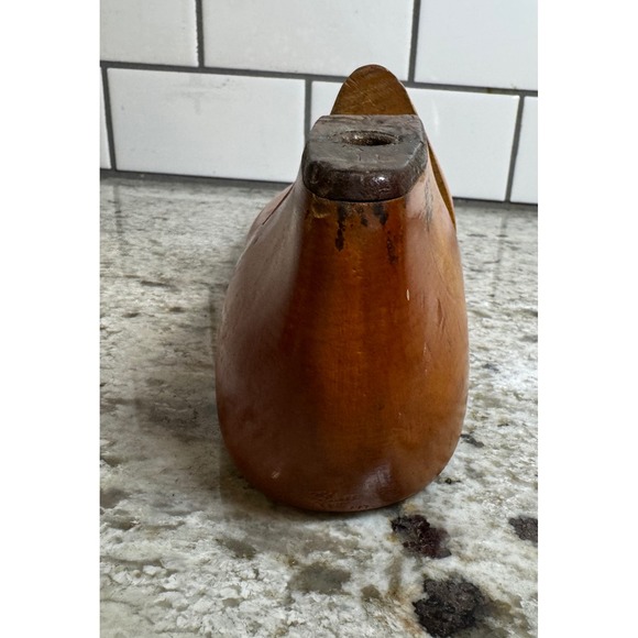 Vintage Wayne Alco Wooden Shoe Last Size 11 D Cobbler Tool Industrial Decor J2.a - Picture 5 of 7